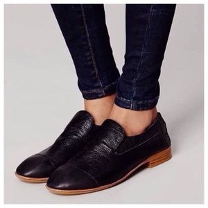 Jeffrey Campbell Bryant Pebbled Leather Loafers